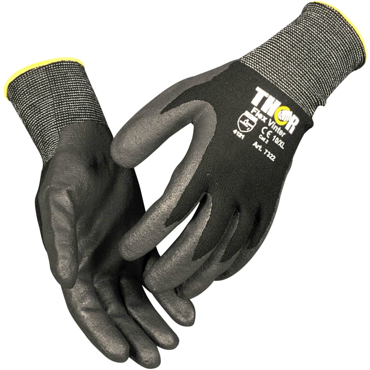 Thor Flex montagehandske, vinter, storl. 9
