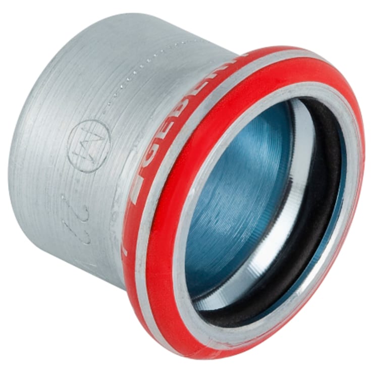 Geberit Mapress forzinket slutmuffe t/varmeanlæg 18 mm