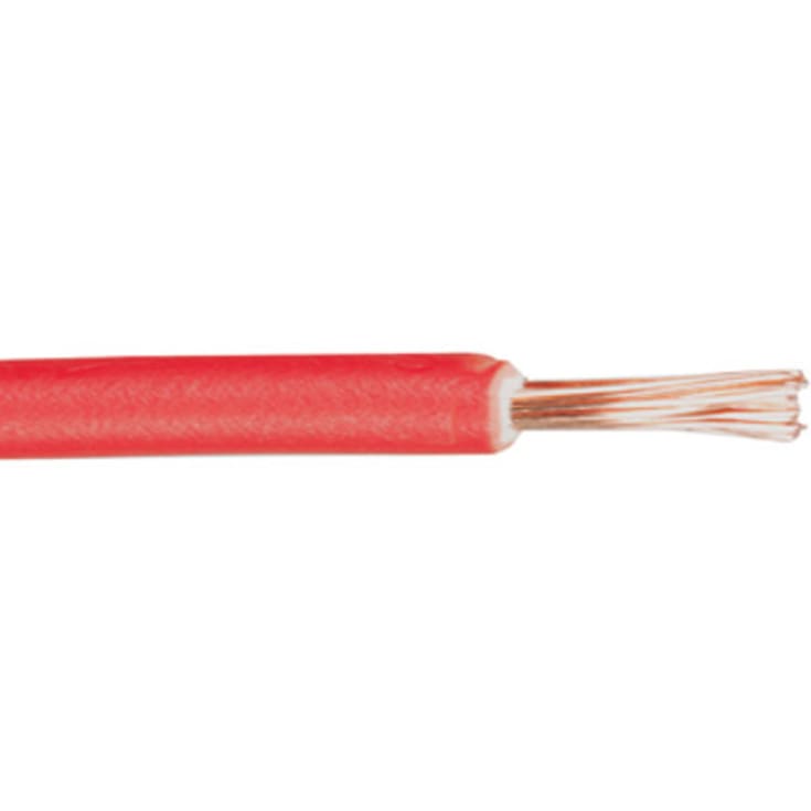 100 meter Nexans PVT installationskabel 1x2,5 mm², 90°C, brun