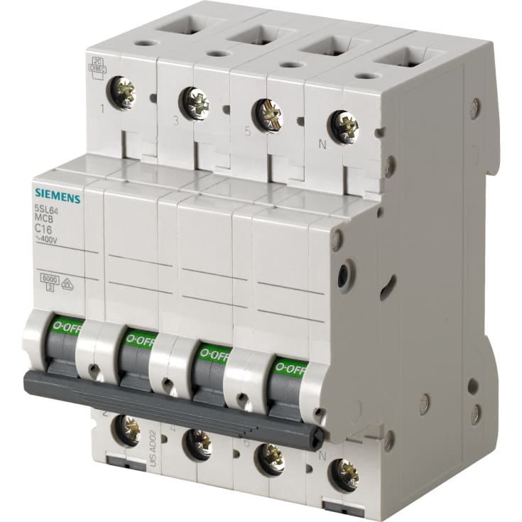 Automatsikring C 32A 3P+N 6kA 5SL6632-7
