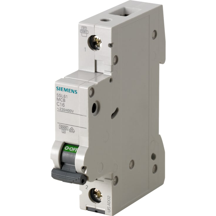Strømbryter C 4A 1P 6kA 5SL6104-7