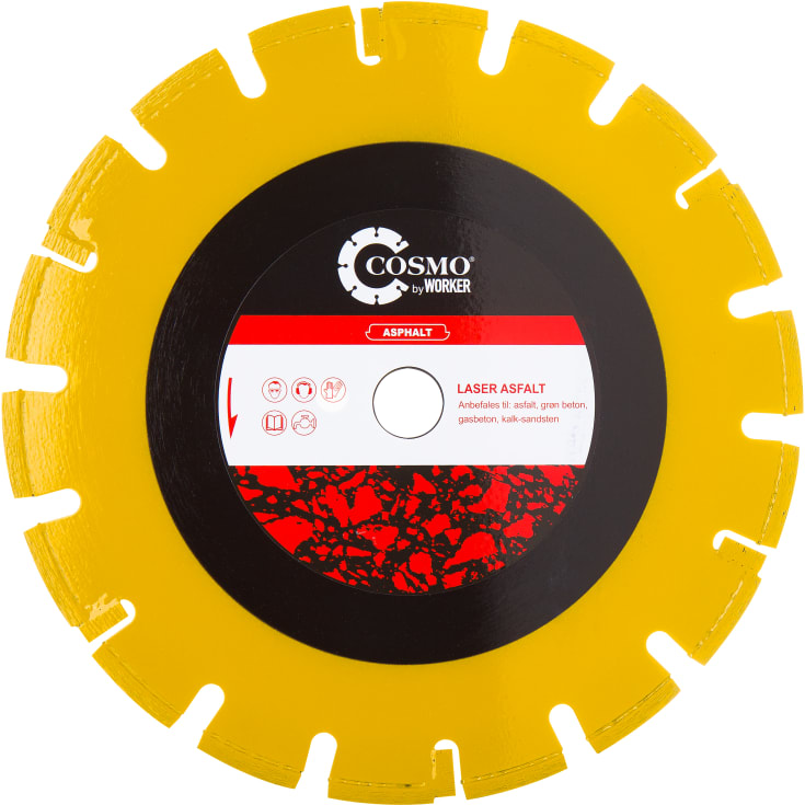 LASER ASFALT diamantblad, 350/25,4 mm