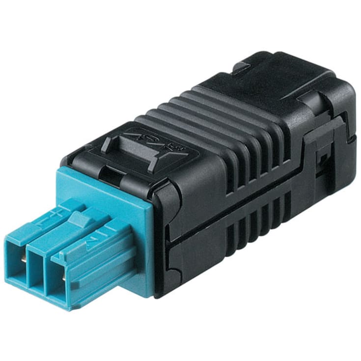 BST14i2 Stik Fjeder Hun 0,25-0,75mm² Sort/Blå