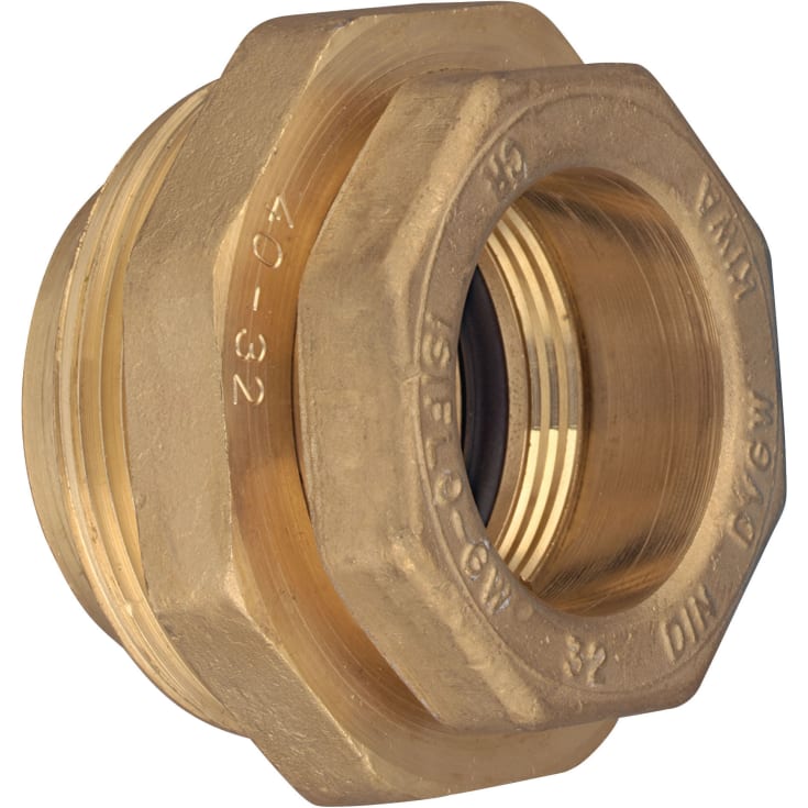 Isiflo 32 x 25 mm reduksjonsinnsats, messing, PN16