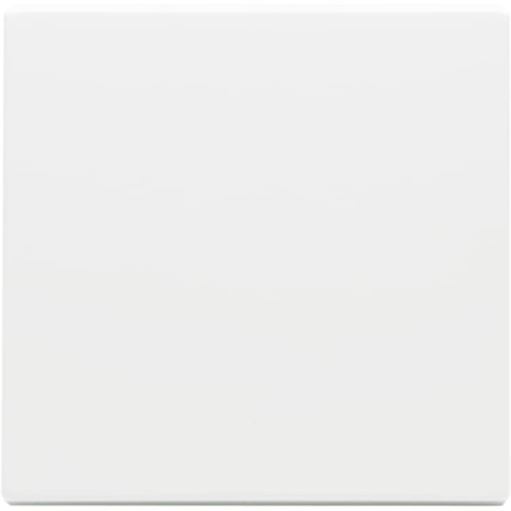 Deksel for bryter enkel 1M hvit