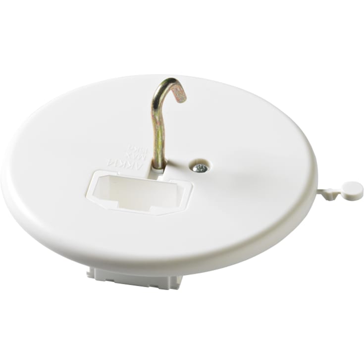 4 stk Lampeudtag til loft komplet DCL 6A Ø115 alu