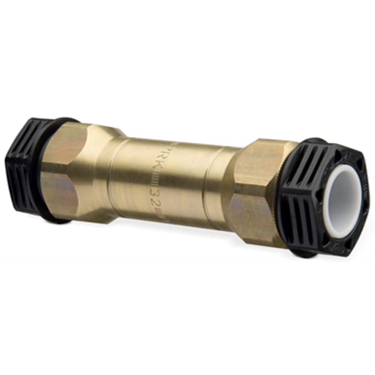 Rak koppling 423 plast-plast utan stopp 50