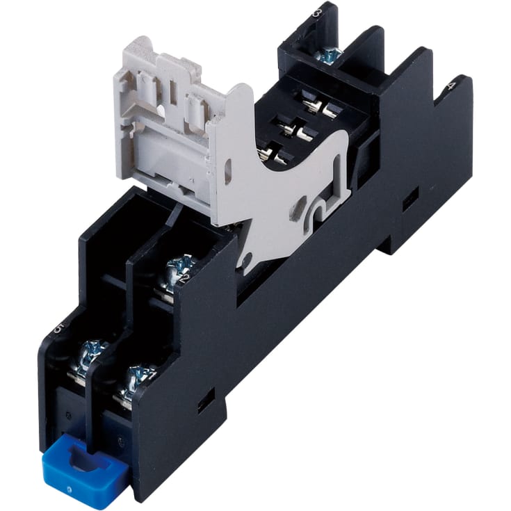 10 stk Sokkel SJ1S-07LW 1P for RJ1 Relæ