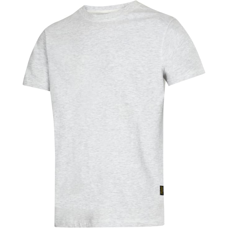 Snickers 2502 t-skjorte, lysegrå, str. 2XL