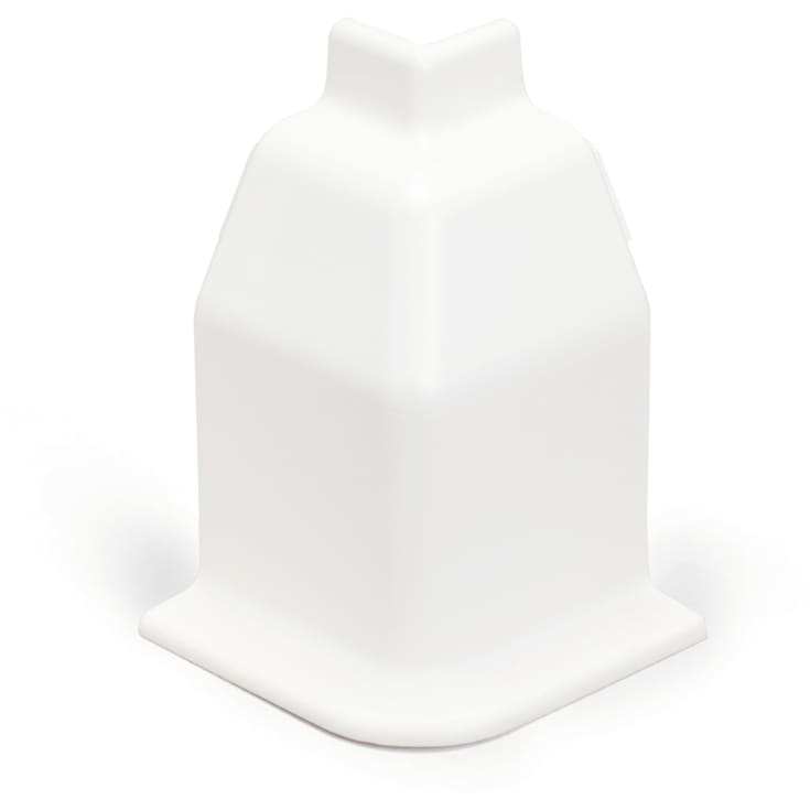 10 stk Udvendigt hjørne SL 20/110 hvid RAL9010