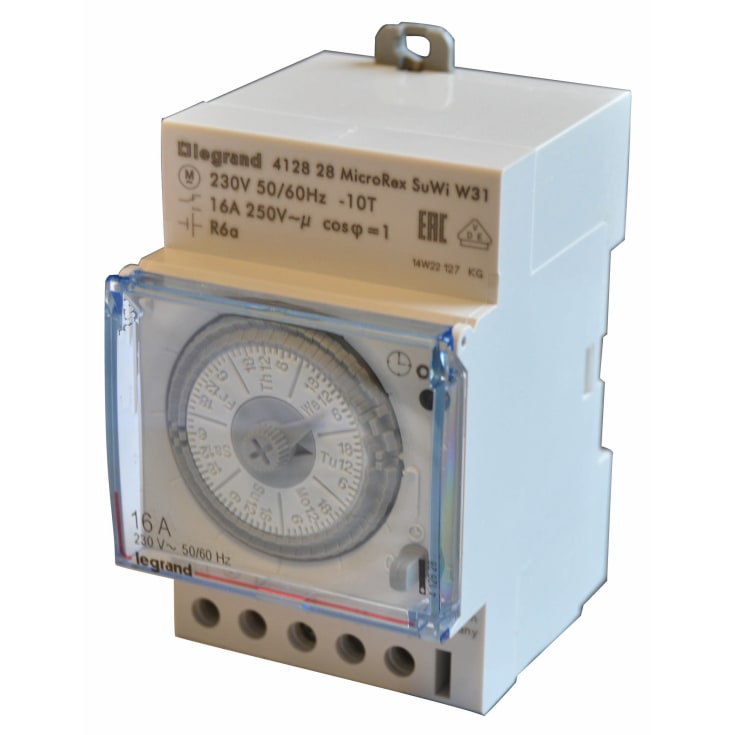 Kontaktur MicroRex3 AQW31 analog uge auto sommer/vinter tid