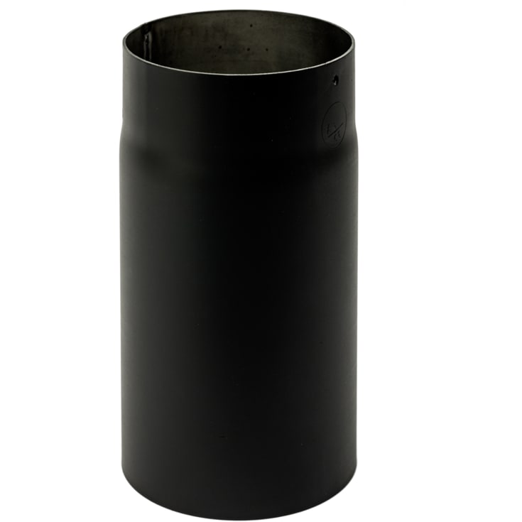 180 mm Metalbestos svart røykrørlengde 250 mm x 2 mm