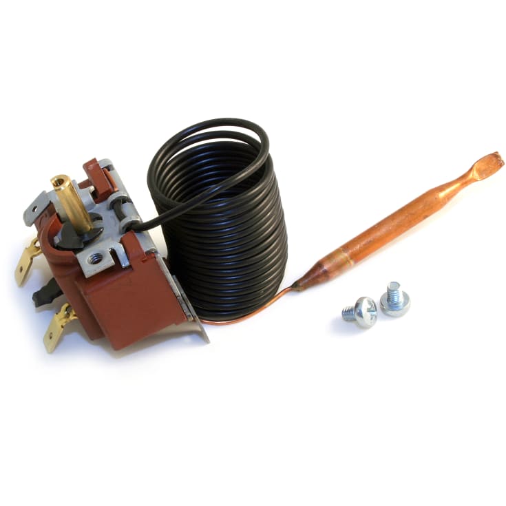 Atmos kjeletermostat 40 - 95°C. f/mnd. i kontrollpanel universal