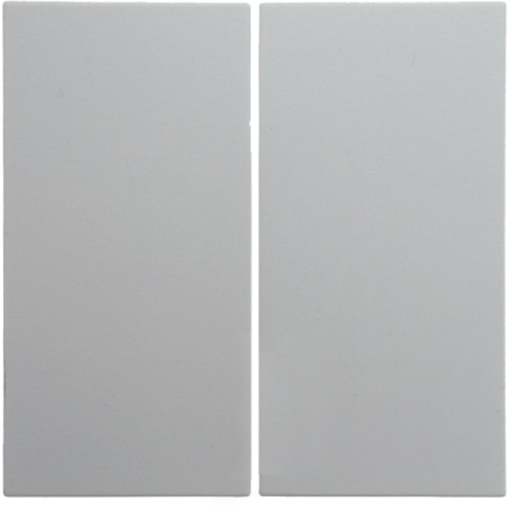 Berker Tangent dobbelt S./B. hvid