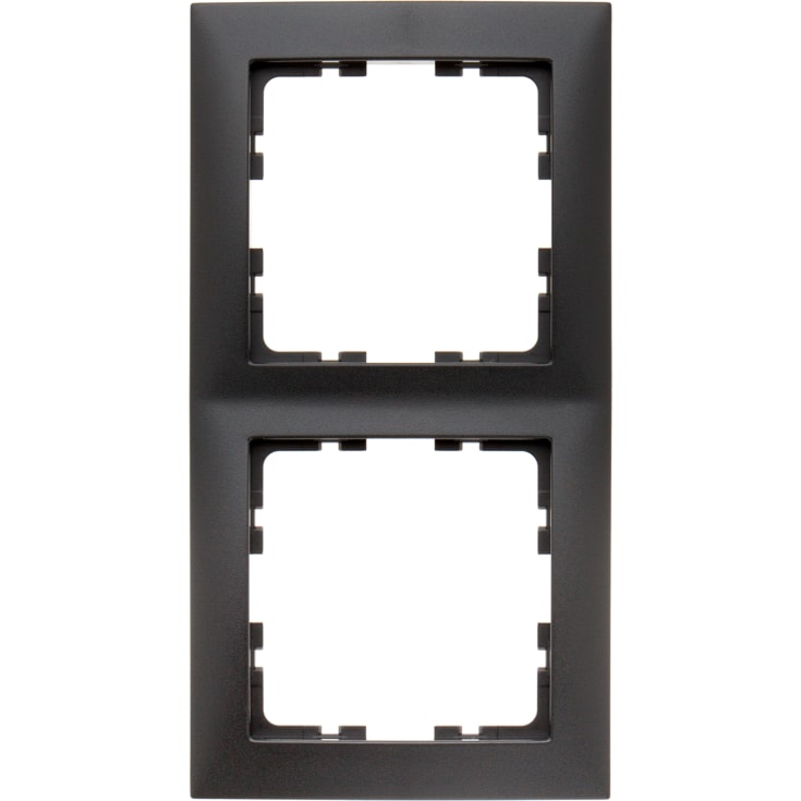 Berker Ramme 2 modul S.1 antracit