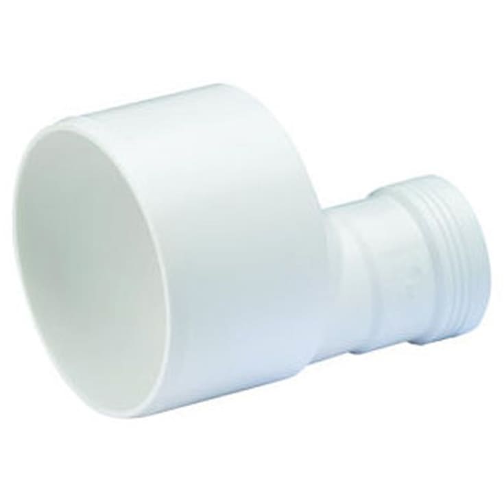 Wavin Wafix reduktion, Ø75x50 mm, plast, hvid