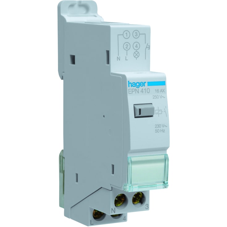 Kiprelæ Elektronisk 16A 1 slutte 230V