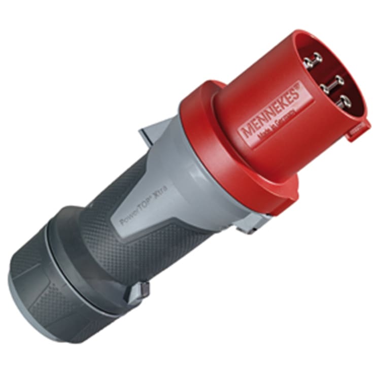 CEE Plug 63A 5P 6H 400V IP44 PowerTop Xtra