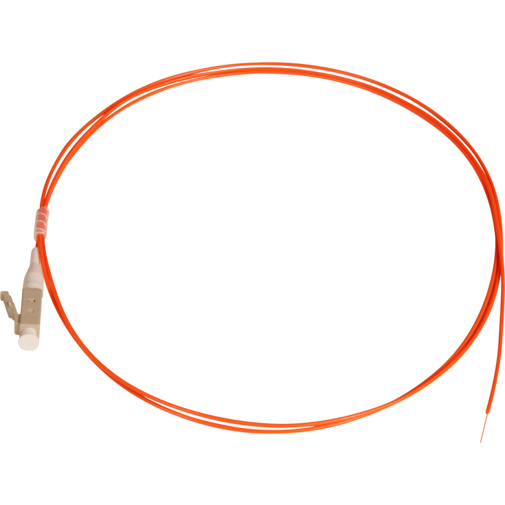 Pigtail OM1 LC 62,5/125 µm MM 2M UPC polerad