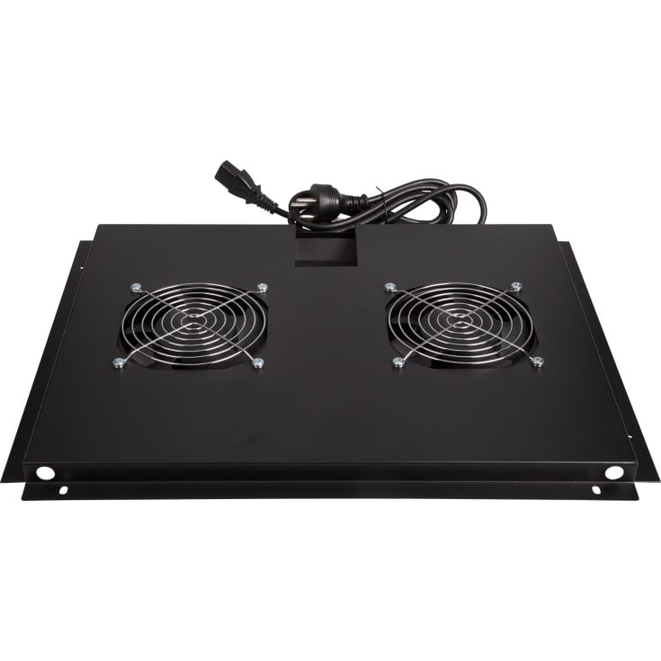 Fläktbricka för 800 x 800 mm golvställ med 2 fläktar