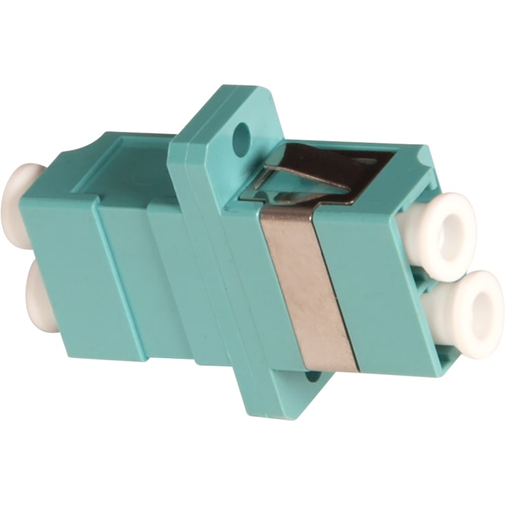 Fiberlink LC OM3 dupleks MM aqua SC fotavtrykk