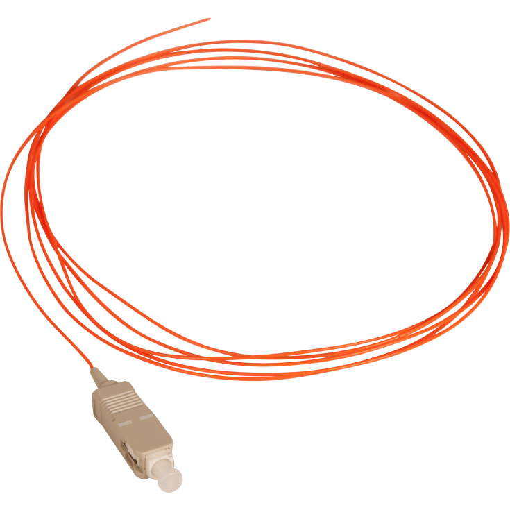 Pigtail OM1 SC 62,5/125µm MM 2M UPC polert