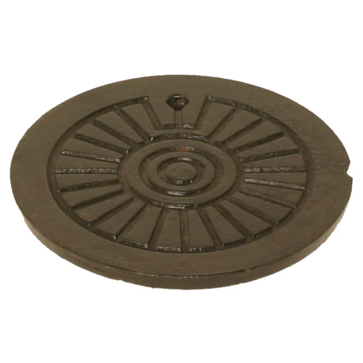 Duco 200 mm dæksel til rørbrøndkarm, 2,5 t, GG