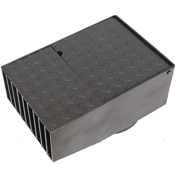 Duco 280 mm karm/dæksel med sideindløb