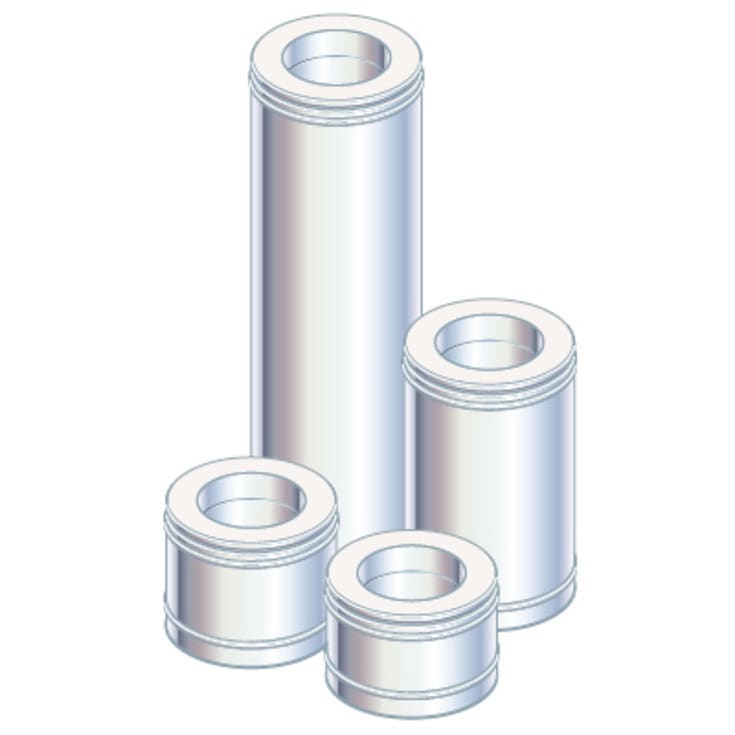 6" Metalbestos Multi50 rør 200 mm