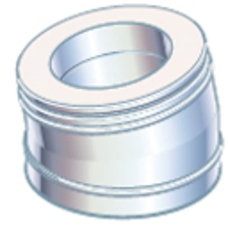 6" Metalbestos Multi50 vinkelstykke 15°