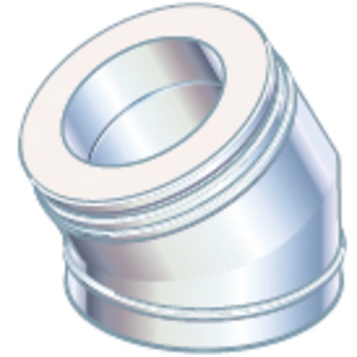 5" Metalbestos Multi50 vinkelstykke 30°