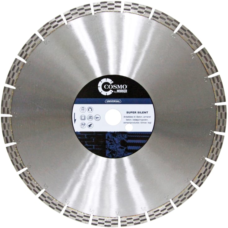 SUPER SILENT diamantklinge, 400/25,4 mm