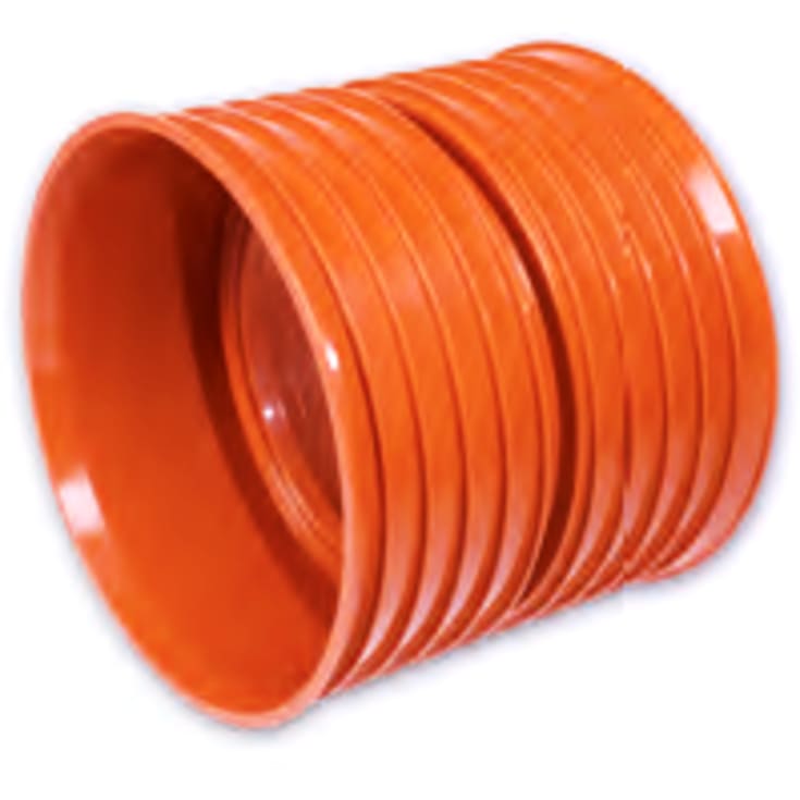 Kaczmarek K2 DN500 PP-dobbeltmuffe, uden gummiringe