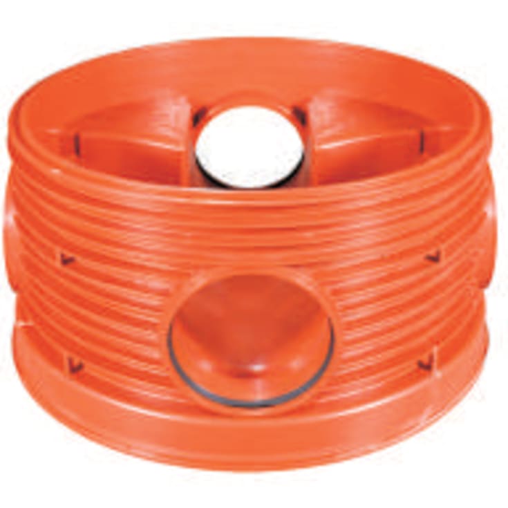 Kaczmarek 315 x 1000 mm TP2-brønd, glat, 2 x 90 gr. tilløb