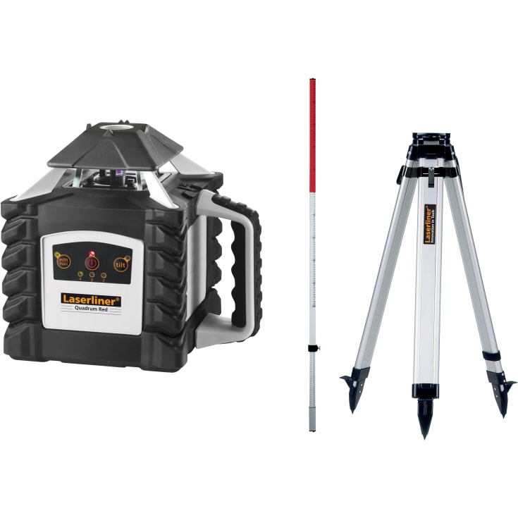 LASERLINER Quadrum 410 S helautomatisk rotorlasersett