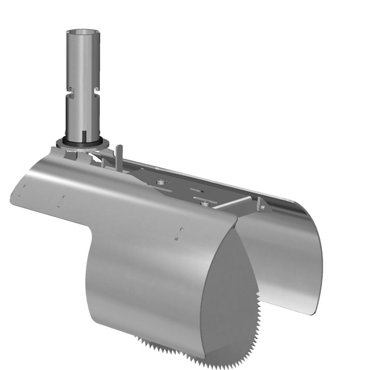 NI TX11 reline 200 mm PVC rottespærre, 174-179 mm