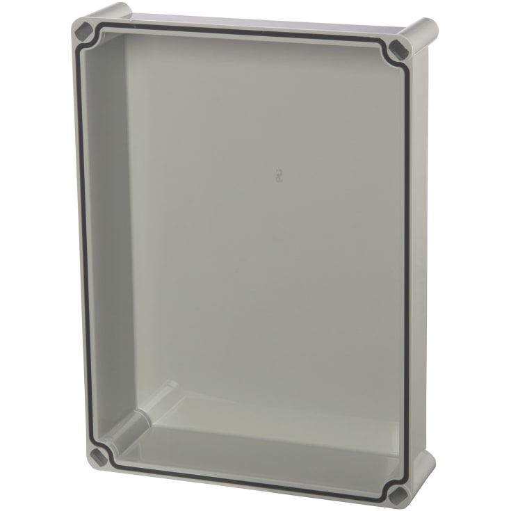 8 stk DÆKSEL 280X190X80 PC GRÅ