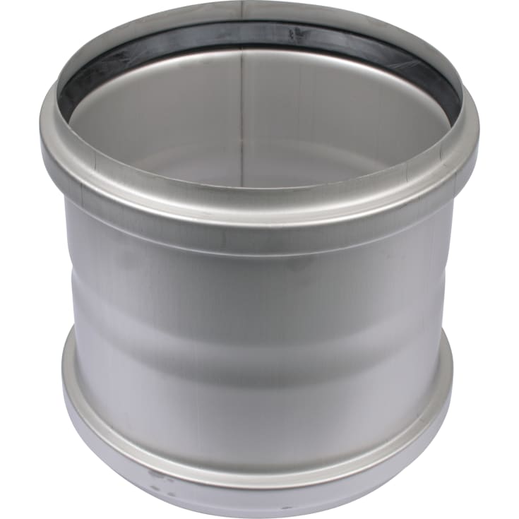 250 mm Dobbelt stikmuffe syrefast AISI316L/EN1.4404 BLÜCHER