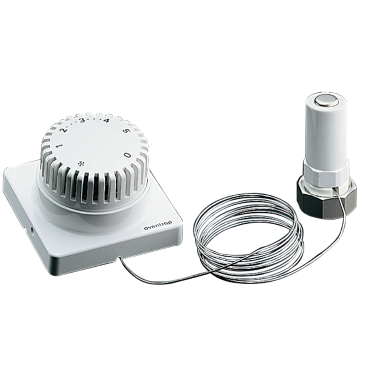 Oventrop Uni-FH fjernindstillingselement 2m, hvid