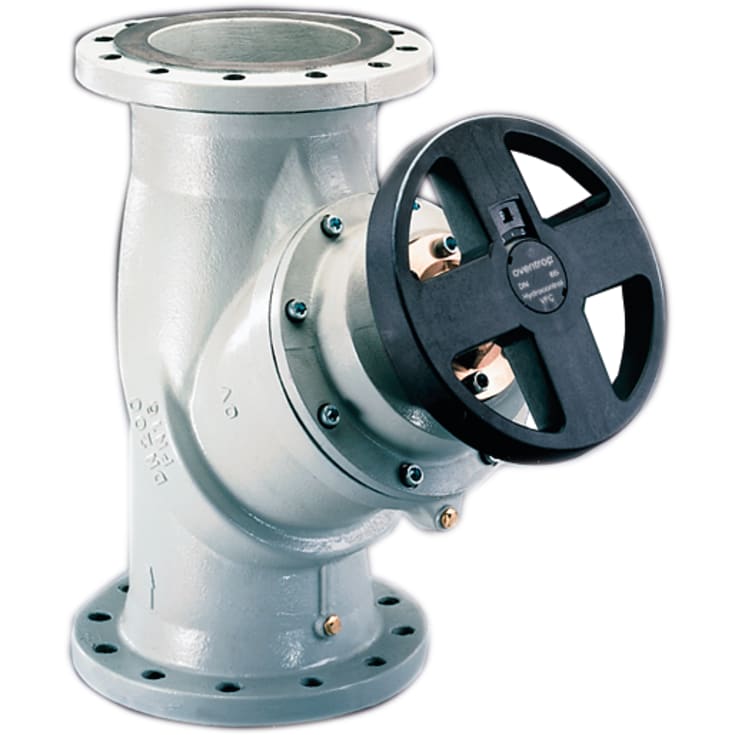 Oventrop Hydrocontrol VFC DN200 flange, med målenipler