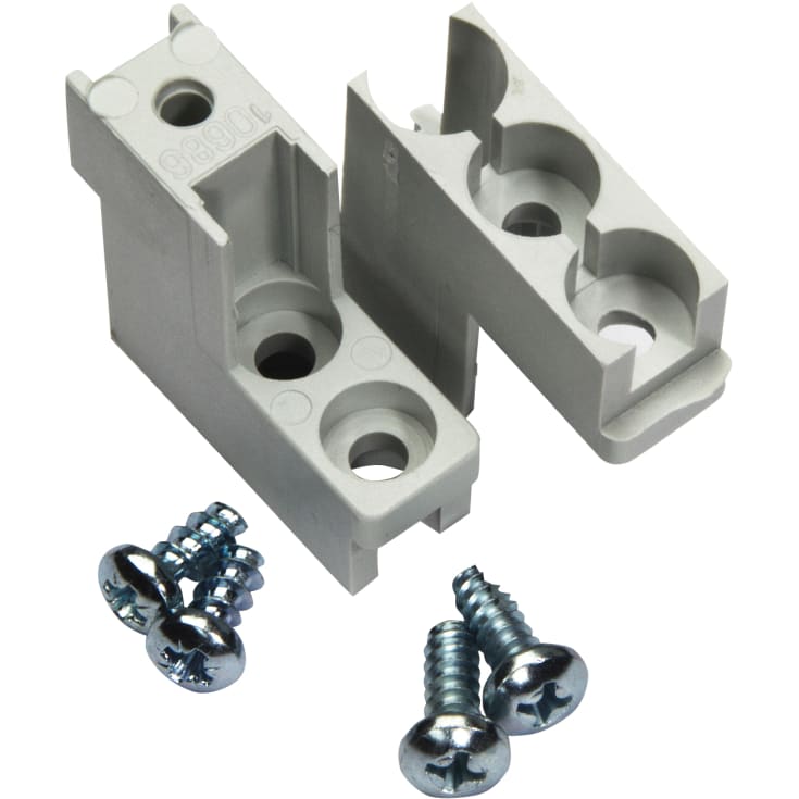 12 stk AFSTANDSSTYKKE (2) T/DINSKINNE