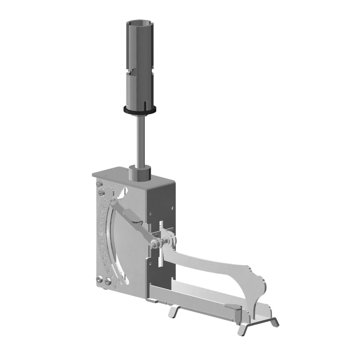 NI dimensionsmåler til indvendig rørdimension 96-240 mm