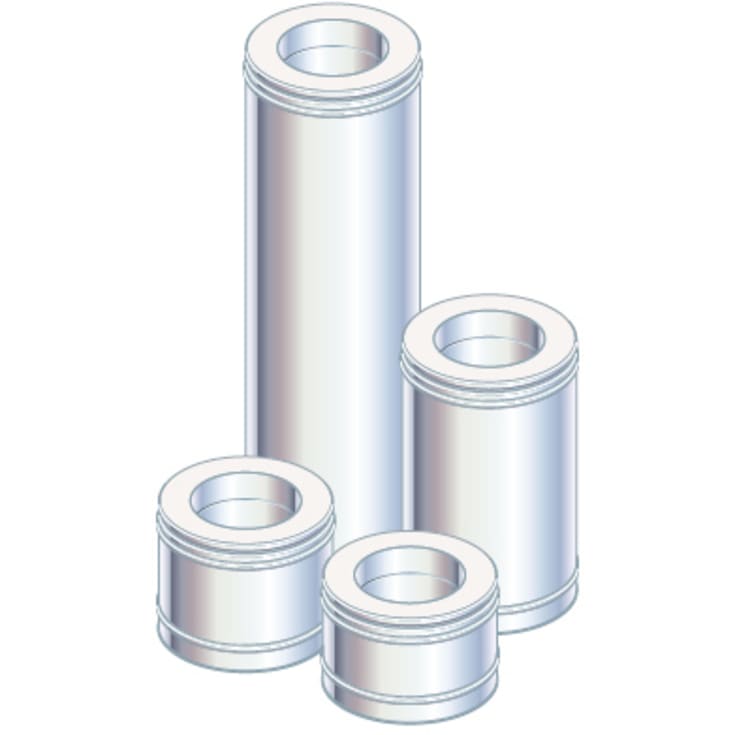 6" Metalbestos Multi50 rør 250 mm