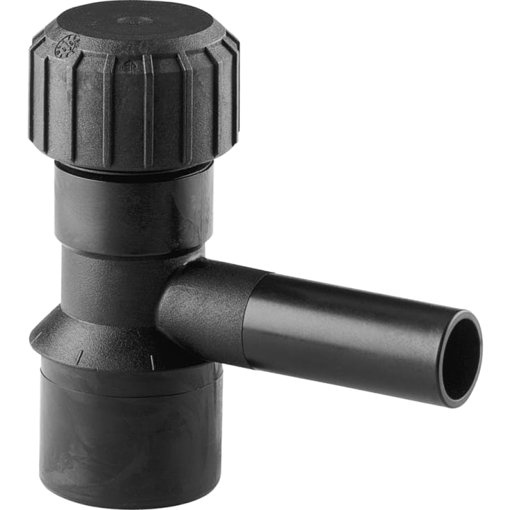 +GF+ ELGEF 63 x 63 mm gängt-tee med borr, SDR11 PN16