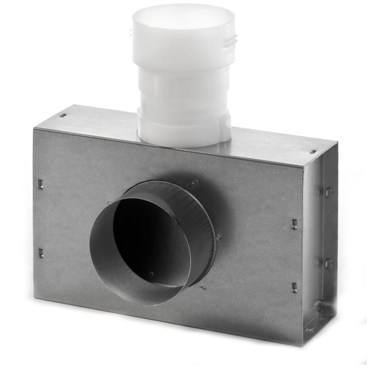 Lav boks for ventil - Ø 100 - 1 stud