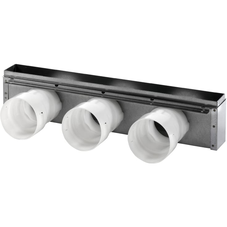 Lav boks for gitter M/Teleskopdel - 3 tapp