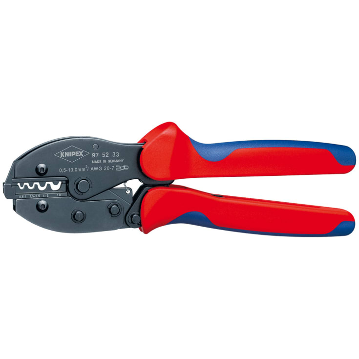 KNIPEX Preciforce® crimptang, uisolerede stik