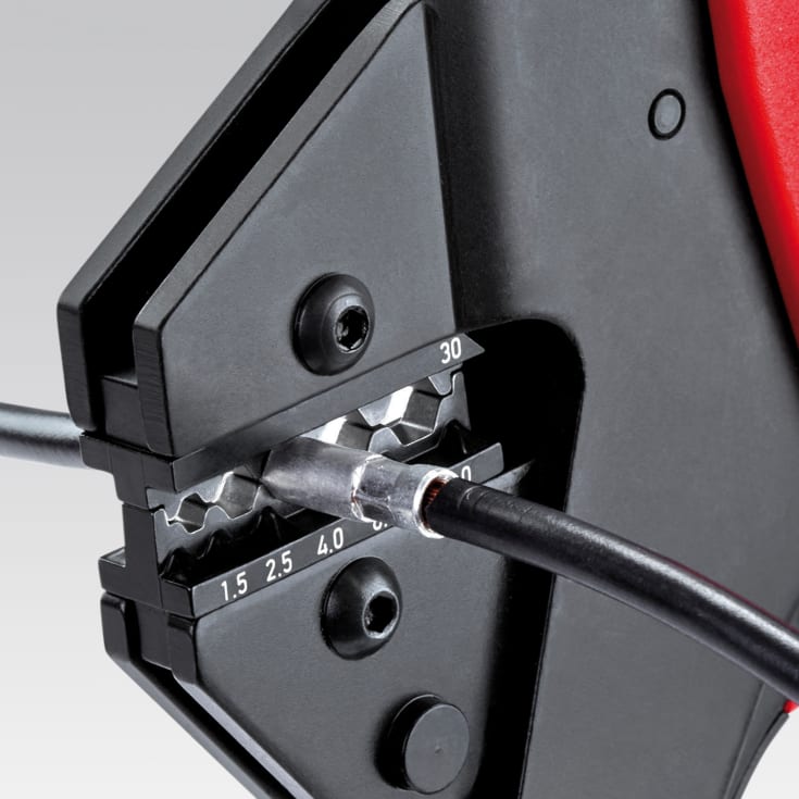KNIPEX crimp-systemtang til udskiftelige crimpindsatser