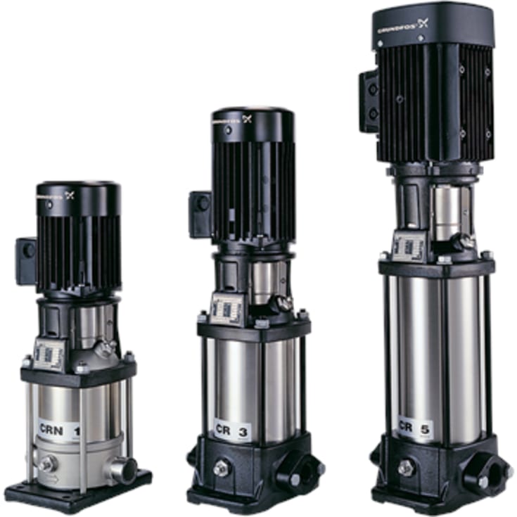 Grundfos sentrifugalpumpe CR3-5 A-A-A-E-HQQE