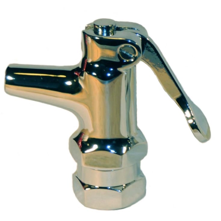 Aftapventil/Århushane forkromet 1/2" uden slangestuds
